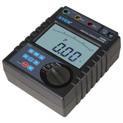 Xtester-ETCR3000-2wires/3wires measurement digital earth resistance tester,GEO Tester, Ground tester