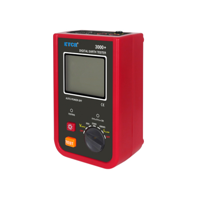 Xtester-ETCR3000+ Digital Earth Resistance Tester with leakage current measurement-xtester.cn