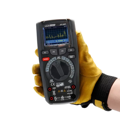 Xtester-DT989 Heavy Duty Industrial class True RMS Digital Multimeter with TFT color LCD display