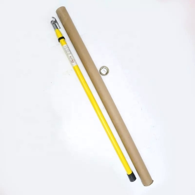 MEWOI-JJTS Series 3-15M, 2-9 Sections,10-500KV Triangular shaped telescopic hot sticks,Triangle Hot Stick Telescopic for Cutout Fuse Surge Arrester Hv Telescopic Insulation Operating Rod
