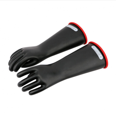 Xtester-R010-10KV high voltage Electrician Prevent Electric Natural latex insulated insulating gloves