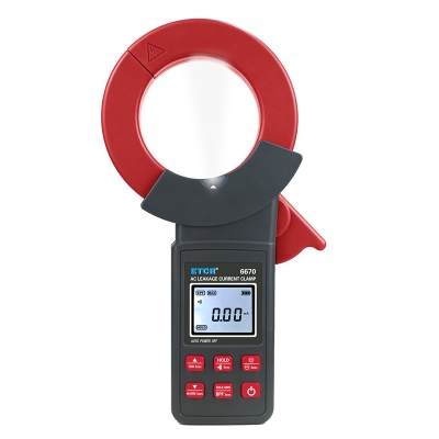 Xtester-ETCR6670,AC 0.00mA～1200A,Φ70mm,AC Clamp current meter, clamp  leakage current meter