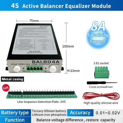 Xtester-lithium battery pack transformer inverter active equalization module