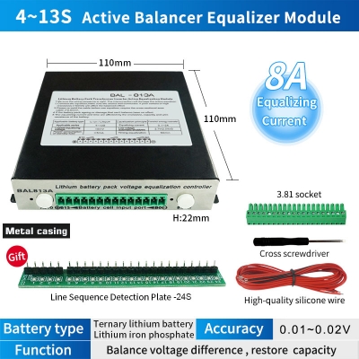 Xtester-lithium battery pack transformer inverter active equalization module