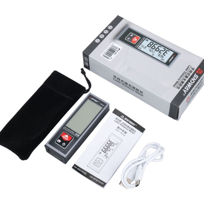 Musktool-SW-B Series Laser Distance Meter segment LCD metal housing