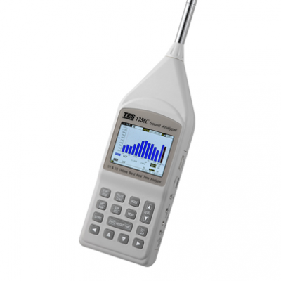Musktool-TES-13580 Sound Analyzer Real Time1/1 & 1/3 0ctave band Analysis
