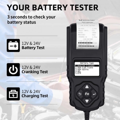 Musktool- BA2000 OEM/ODM Professional Battery tester CCA test analysis SOC SOH VOL internal resistance health state Quicklynks 19 years factory