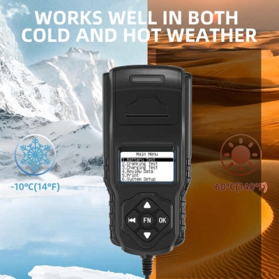 Musktool- BA2000 Professional Battery tester Battery CCA test analysis SOC SOH VOL internal resistance health state