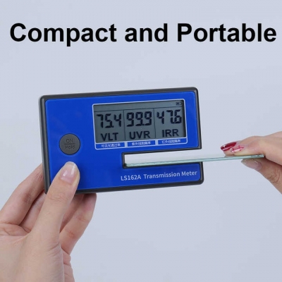 Musktool- LS162 Window Tint Meter Film UV Blocking IR Rejection Transmission Meter