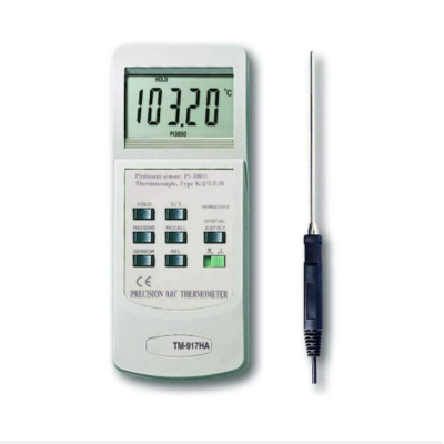 Musktool- TM-917HA 0.01 degree Pt 100  type K/J/R/E/T PRECISION THERMOMETER