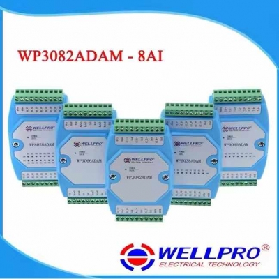 Musktool- WP3082HST WELLPRO RS485 MODBUS RTU Communications 4-20mA Analog point-to-point remote transmission module