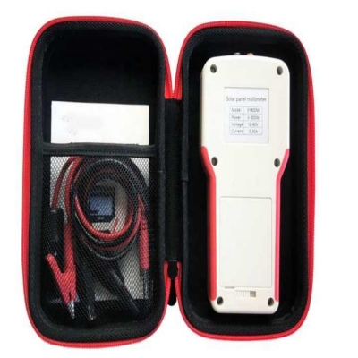 Musktool- EY800W (5-800W) LCD MPPT Solar Panel Multimeter Solar Panel Tester Intelligent Current Tester Voltage Tester Digital Power Photovoltaic Meter VOC