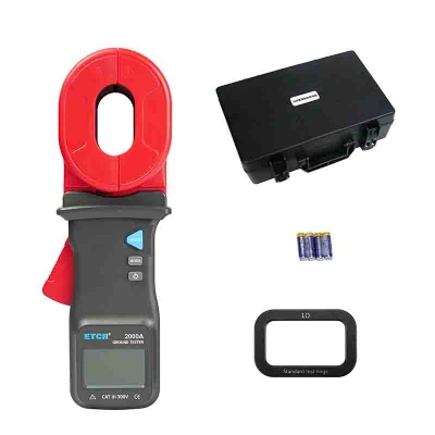 Musktool- ETCR2000A (2025) 501Ω Best Clamp on Earth ground resistance tester