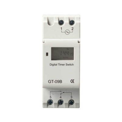 Musktool- GT-09B 200/240 Dinrail 30 Amp Time Timer Sinotimer 916 2ggsm Switch