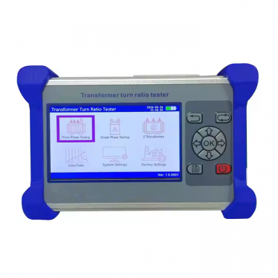 musktool-TTR762 English/Spanish Handheld Three Phase Voltage Transformer Turns Ratio Tester Built-in Battery Turns Ratio Group Meter TTR