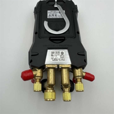 Musktool-Testo 557s Smart Vacuum Kit - Smart Digital Manifold With Wireless Vacuum and Clamp Temperature Probes