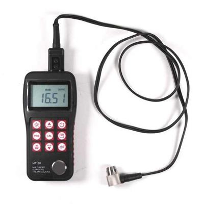 Muskool-Original MITCCH MT180 Ultrasonic Thickness Meter Gauge Tester MT-180 Measuring Range 0.65mm-600mm