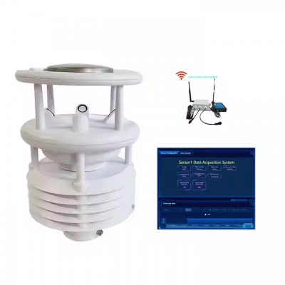 Musktool-CE233 HONDE High-precision IP65 9-in-1 Professional Weather Station Factory Direct Outdoor Environmental Monitor