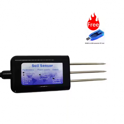 Musktool-RS485 LORA LORAWAN 2 IN1 DIGITAL SIGNAL GPRS AGRICULTURE SOIL MOISTURE AND TEMPERATURE SENSOR