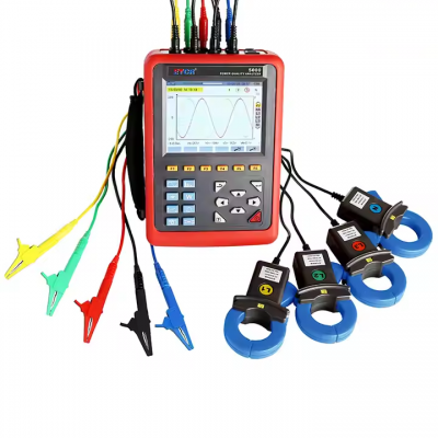 Musktool-ETCR5000 Comprehensive Analysis of Voltage Current Power and Electrical Power Quality Logger Energy Power Quality Analyzer