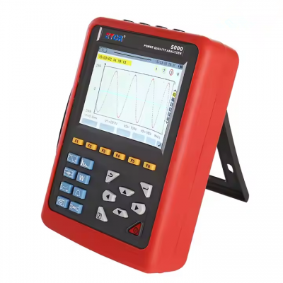 Musktool-ETCR5000 Comprehensive Analysis of Voltage Current Power and Electrical Power Quality Logger Energy Power Quality Analyzer