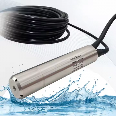 Musktool-SCO2 0-5M Measuring Range 4-20mA Submersible Water Pressure Tank Level Sensor Piezometer