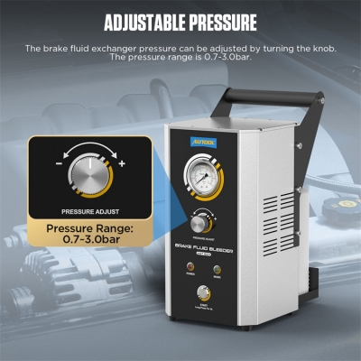 Musktool-AUTOOL AST609 110V 220V Adjustable Pressure Automatic Universal Brake Fluid Machine Tester Bleeder for All Cars