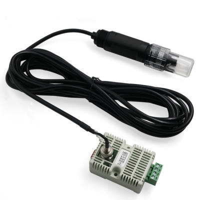 Musktool-RS485 4-20mA 0-5V 0-10V Liquid Electrode Water PH Meter Laboratory With Temperature