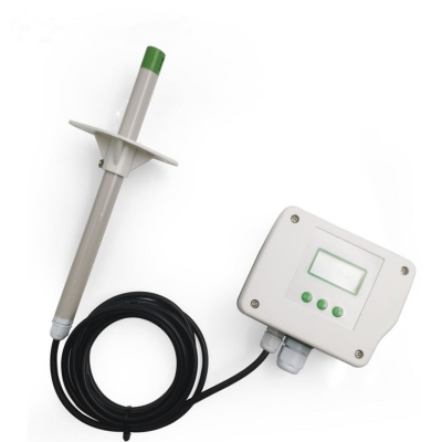 Musktool-Thermal Film Rs485 4-20Ma 0-10V Relay Switch Output HVAC Air Flow Sensor Transmitter