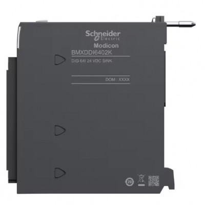 Musktool-New & Original PLC Schneider Modicon X80 Electric 64 Inputs 24V DC Positive Discrete Input Module BMXDDI6402K