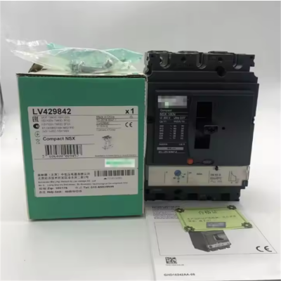 Musktool-New & Original Compact NSX100N TM63D - 3P 3D 690 V AC 63A Thermal Magnetic LV429842 Schneider Circuit Breaker