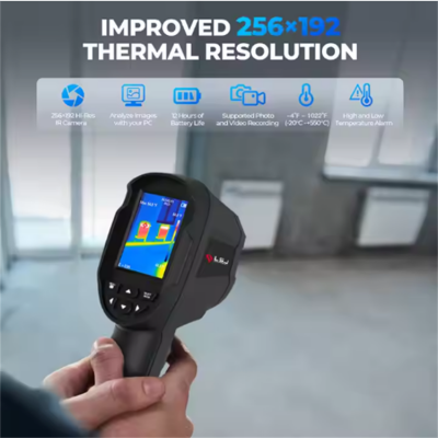 Musktool-E310 Good Price High-Resolution 256-192 Thermal Imager Handheld Industrial Temperature Tester Camera
