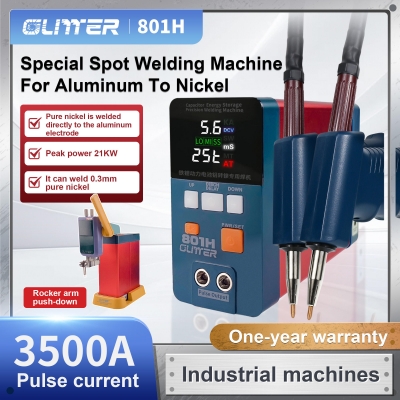 Musktool- 801H 3500A High Power Pulse Storage Battery Spot Welder 19.8kw Lithium Iron Power Battery Aluminum