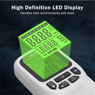 Musktool-HW-400S Car Thickness Gauge High Precision Industrial Iron Aluminum Coating Thickness Gauge Automotive Paint Thickness Gauge