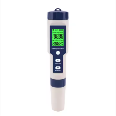 Musktool-EZ-9909A-Newest 5 in 1 TDS/EC/PH/Salinity/TEMP Water Quality Tester With Electrode Replaceable Can Measured Non-sea Salinity