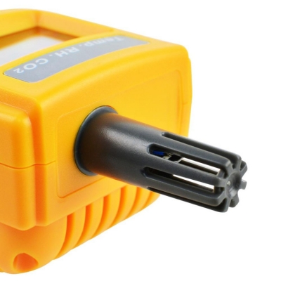 Musktool-Indoor Air Quality 9999ppm Digital Carbon Dioxide Temperature Humidity NDIR Sensor IAQ CO2 Monitor WB DP Tester CO2 Meter