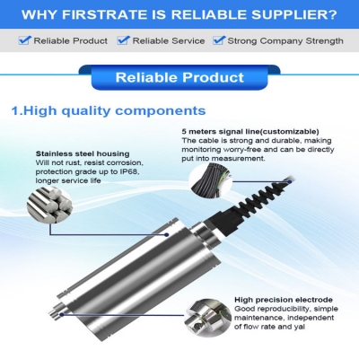 Musktool-FST100-ZD102 Low Cost RS485 Modbus Water Turbidity Sensor Probe for Water Quality River Monitoring