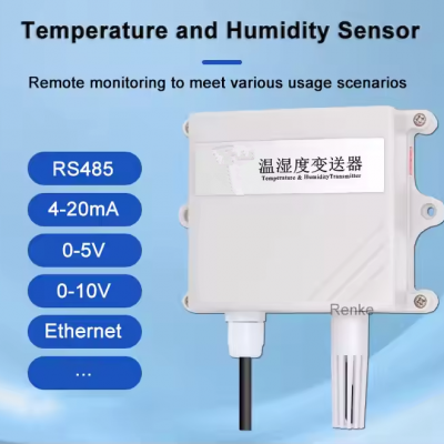 Musktool-RS-WS---2---EX 0-5v 0-10v, 4-20ma Output Temperature Humidity Sensor
