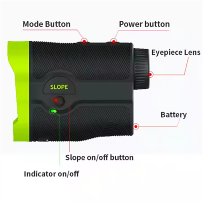 Musktool-H3D-Nohawk Rangefinder 6.5X 1000m Distance Meter Laser Measuring Golf Range Finder