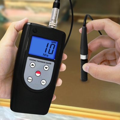 Musktool-Heavy Duty Digital Coating Thickness Meter NF Type Eddy Current Probe Micro Coating Tester for Paint Enamel