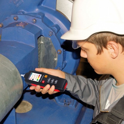 Musktool-Vibration Meter Analyzer Acceleration / Velocity / Displacement Symmetrical Shape W/ Short or Long Probe