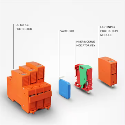 Musktool-SUP2-PV-DC 500V 800V 1000V 1200V 1500V 40ka Suppressor spd protection Device Power Surge Protector