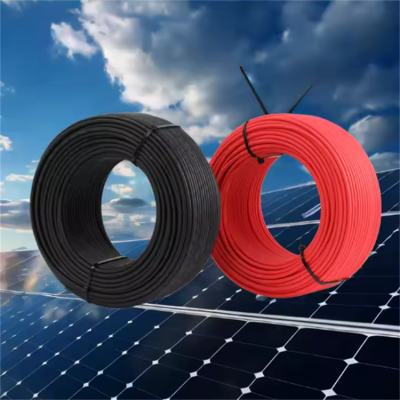 Musktool-pv-4mm-suntree wire cable PV1-F Type 5 tinned copper soft conductor 1000V 1200V pv wire cables pcable power