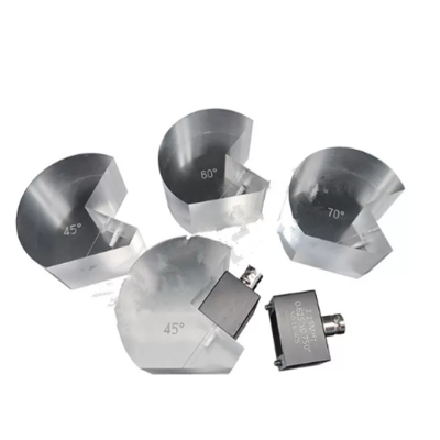 Musktool-AWS Wedge 70 60 45 for Ultrasonic Flaw DetecorAWS Angle Beam Probe 3pcsset