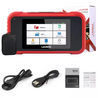 Musktool-LAUNCH X431 CRP123E OBD2 Code Reader for Engine ABS Airbag SRS Transmission OBD Diagnostic Tool Free Update
