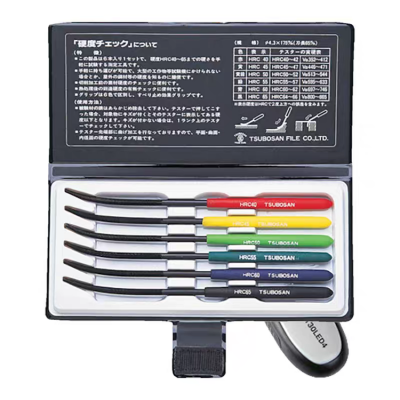 Musktool-Hardness Tester Checker File HRC40-HRC65 Set of 6