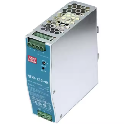 Musktool-NDR-120-48 120W 48V 2.5A Industrial DIN Rail Power Supply Single Output AC DC Switching NDR-120-48 Meanwell