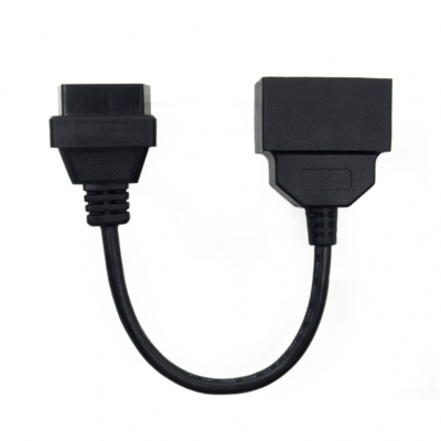 Musktool-22-Pin to 16-Pin OBD1 to OBD2 Adapter Cable for Toyota Plastic Code Reader Connect