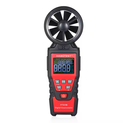 Musktool-HABOTEST HT625B Handheld With USB Digital Anemometer Price Electronic Wind Speed Meter Tester 9999counters with Analog Display