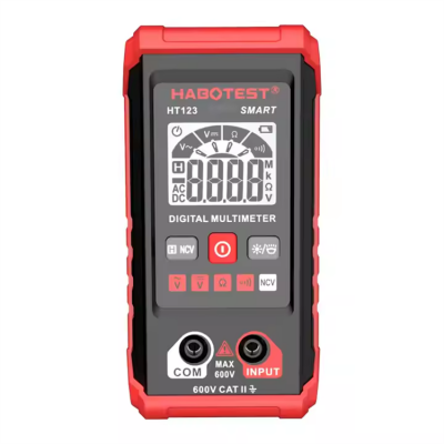 Musktool-Habotest Good Ac Dc Volt Ohm Multi Meter Tester Pocket Smart Electrical Digital Multimeter Price for Sale HT123